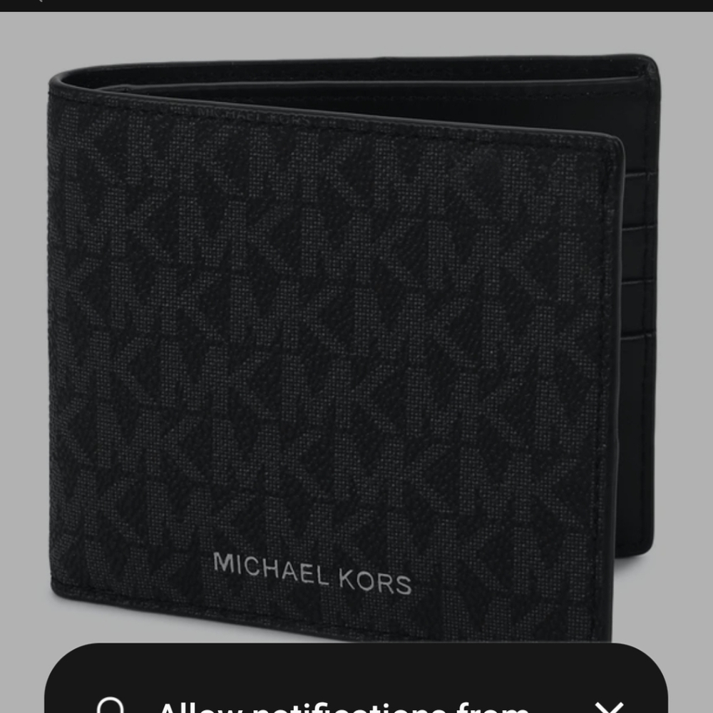 Michael kors men bifold wallet - Picture 3 of 11
